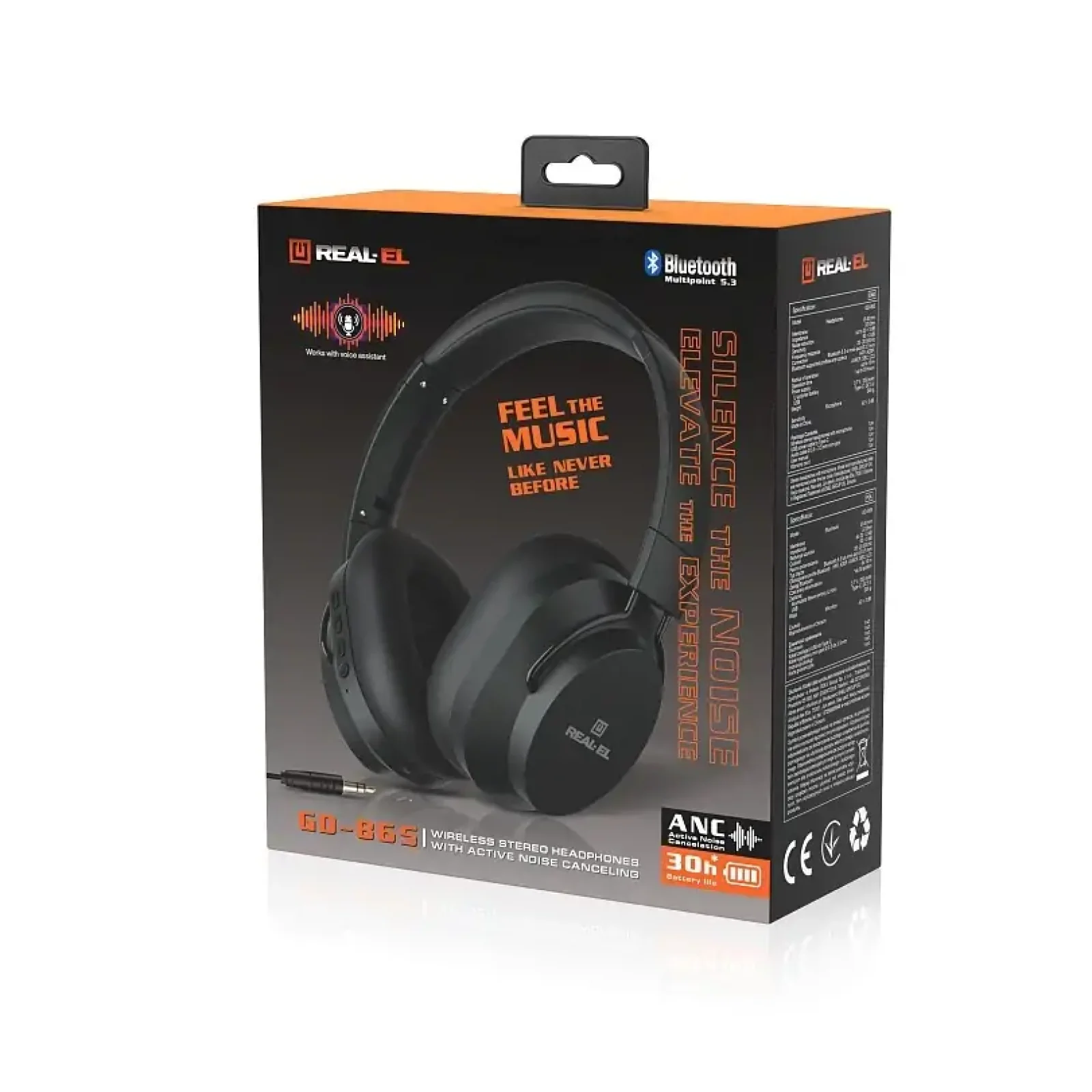 Bluetooth-гарнитура REAL-EL GD-865 Dark Green, EL124100057 UA