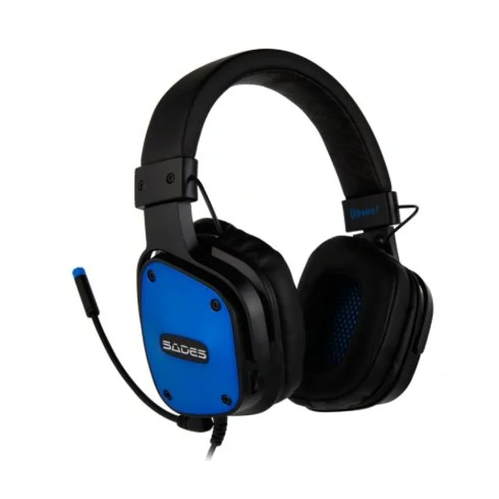 Гарнітура Sades SA-722 Dpower Black/Blue (sa722blj) UA