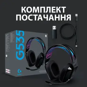 Гарнітура Logitech G535 Black (981-000972) UA