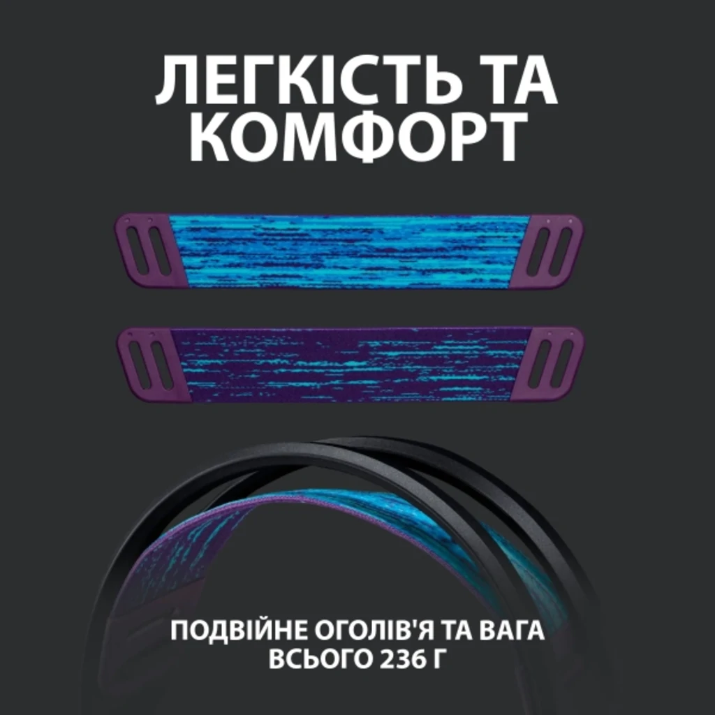 Гарнитура Logitech G535 Black (981-000972) UA