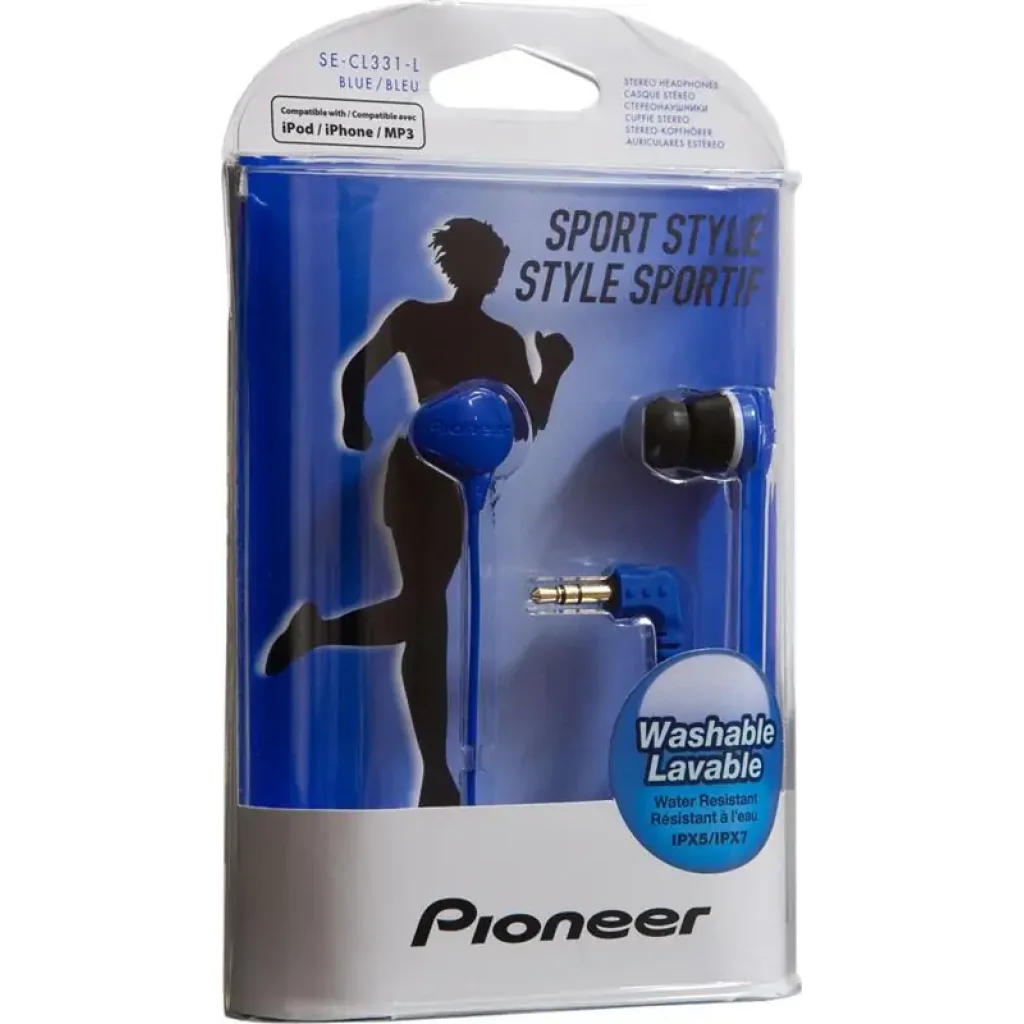 Навушники Pioneer SE-CL331 Blue (SE-CL331-L) UA