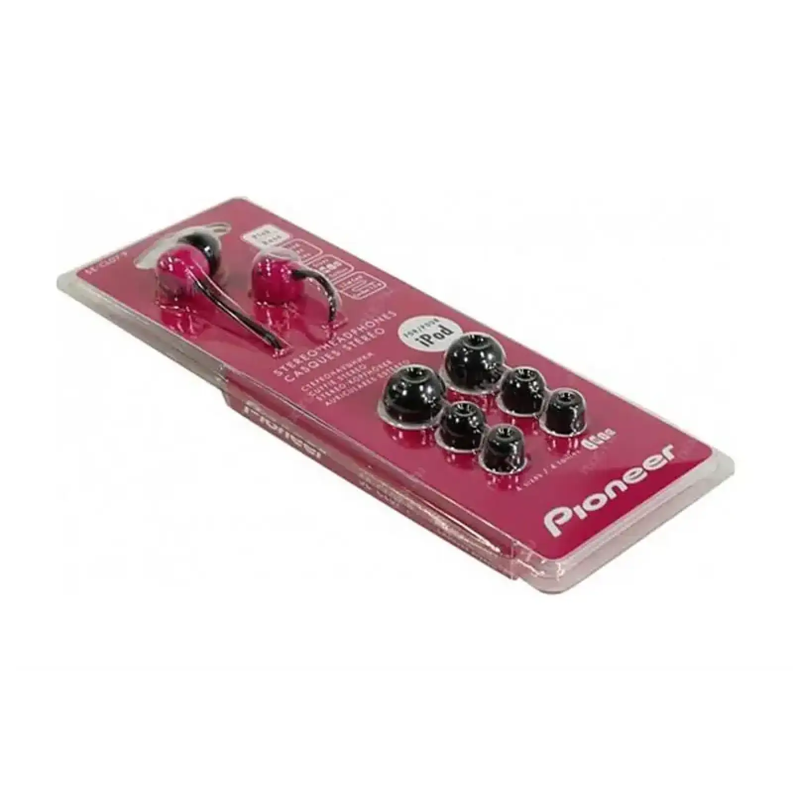 Наушники Pioneer SE-CL07 Pink (SE-CL07-P) UA