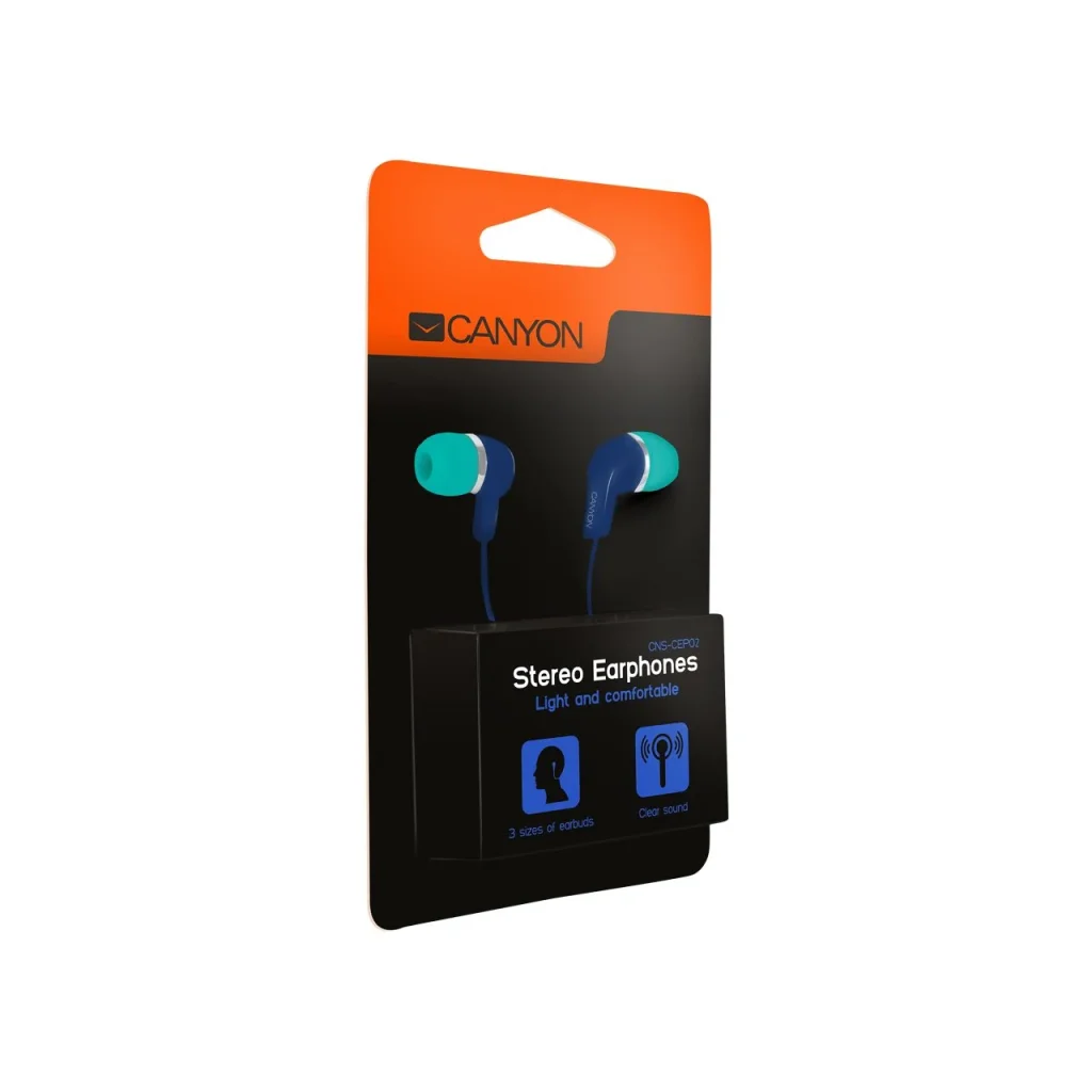Гарнітура Canyon CNS-CEPM02GBL Blue/Green UA