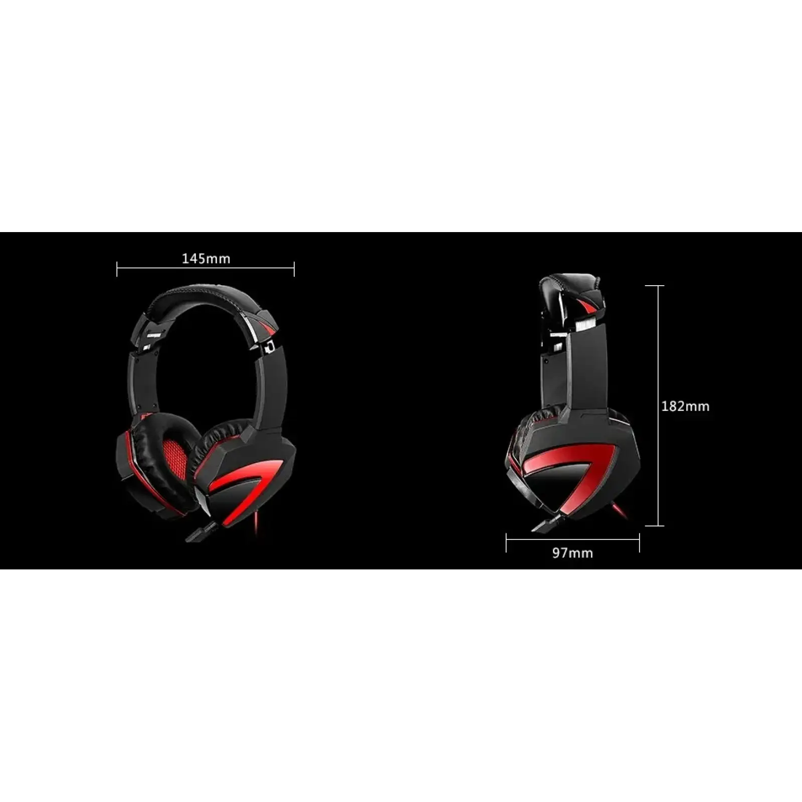 Гарнітура A4Tech Bloody G500 Black/Red, G500 Bloody (Black+Red) UA
