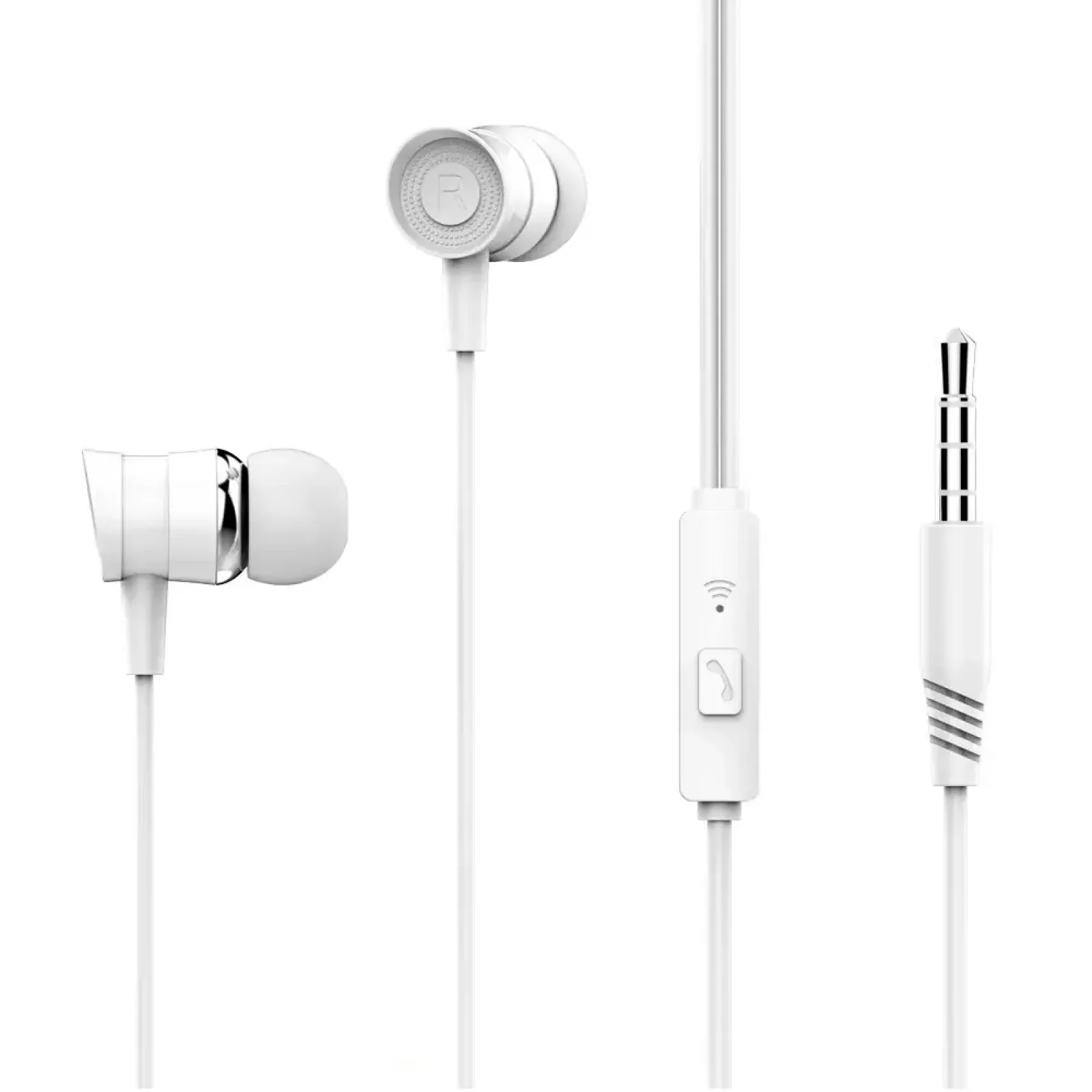 Гарнітура XO EP20 Music Earphone White (6920680866946) UA