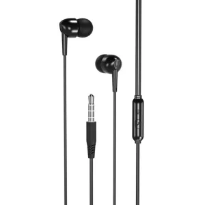 Гарнитура XO EP37 In-ear Earphone Black (6920680877881) UA