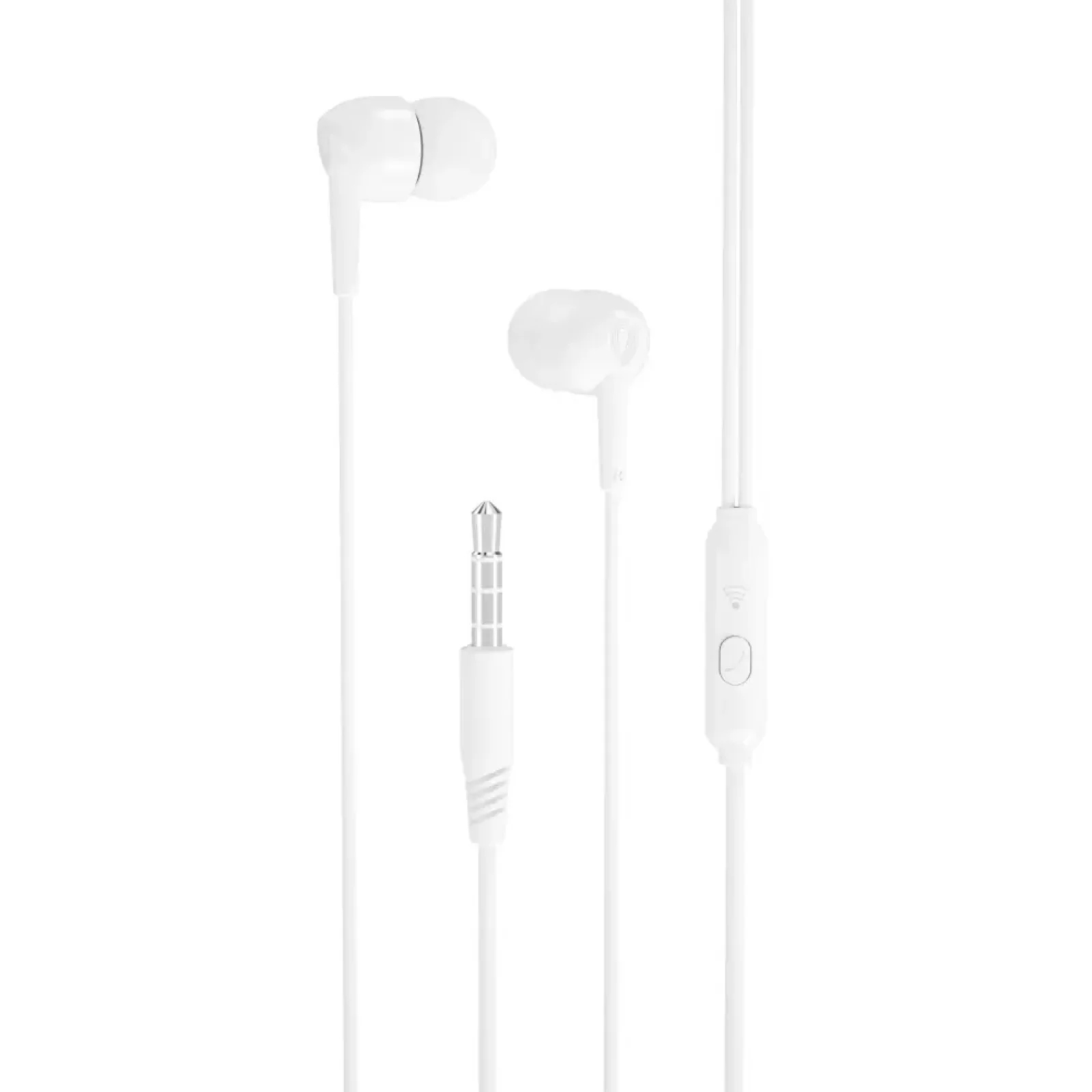 Гарнитура XO EP37 In-ear Earphone White (6920680877898) UA