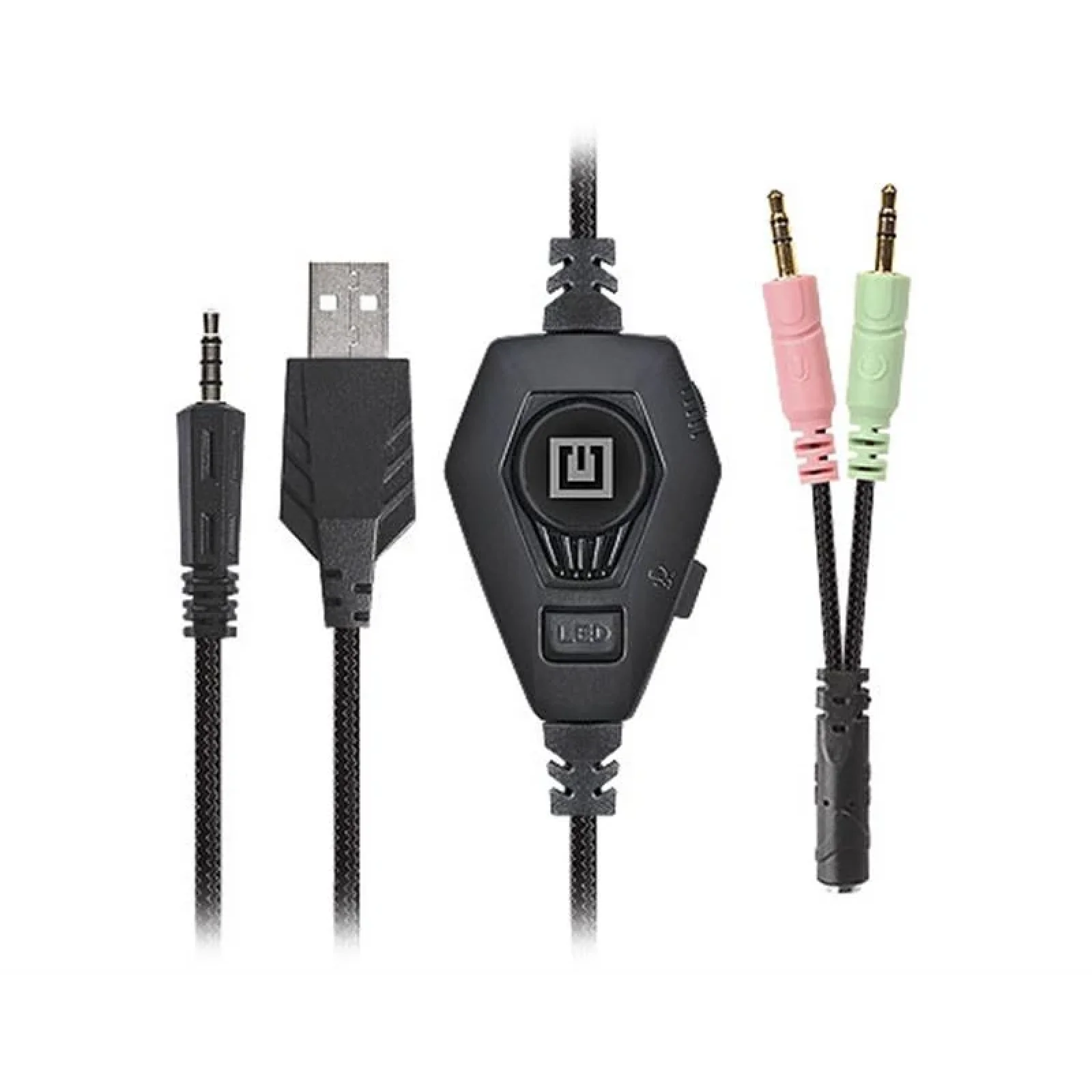 Гарнітура REAL-EL GDX-7680 Black, EL124100046 UA