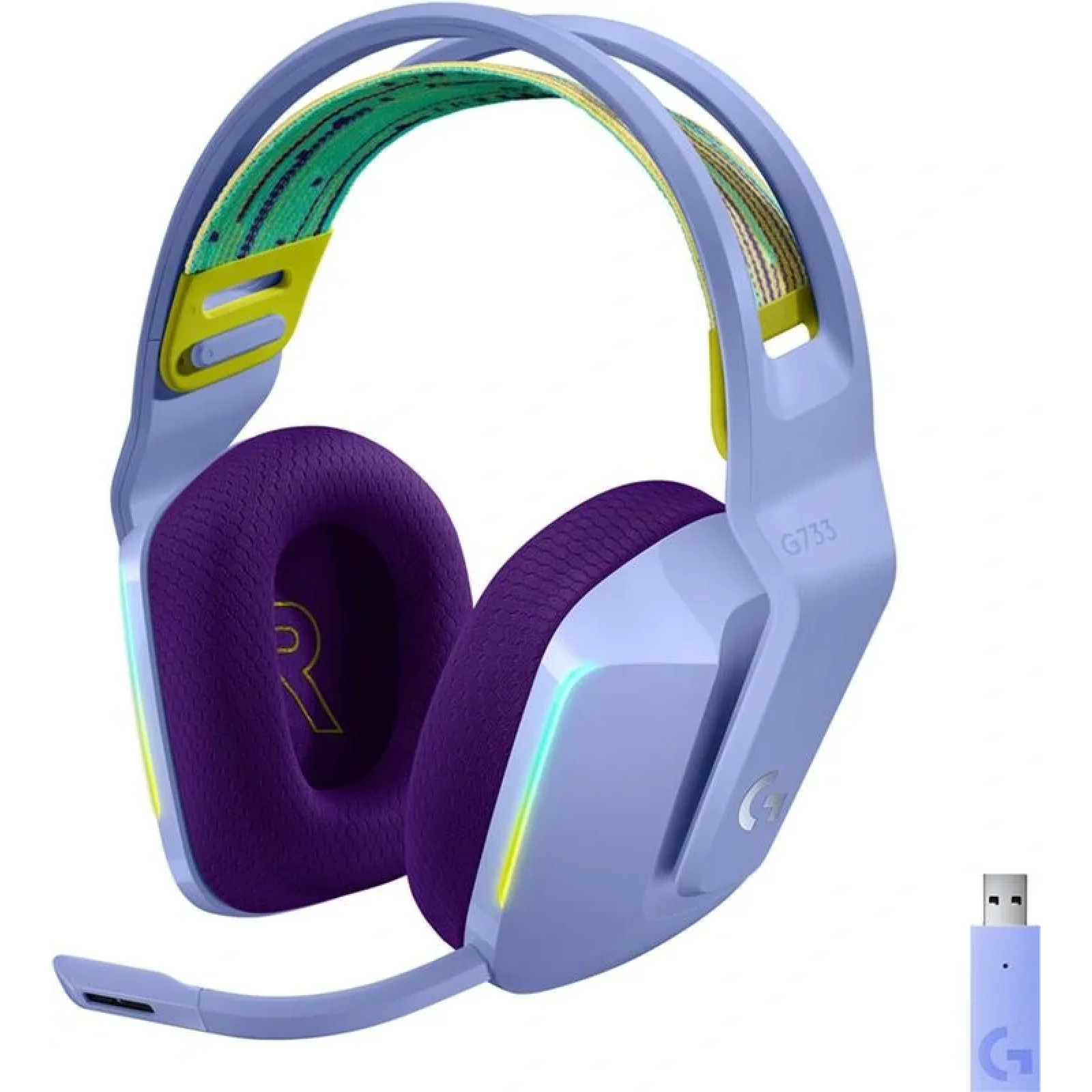 Гарнитура Logitech G733 Lilac (981-000890) UA