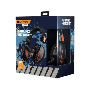 Гарнітура Canyon CND-SGHS3A Black/Orange UA