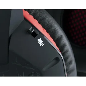 Гарнітура REAL-EL GDX-7750 Black/Red, EL124100048 UA