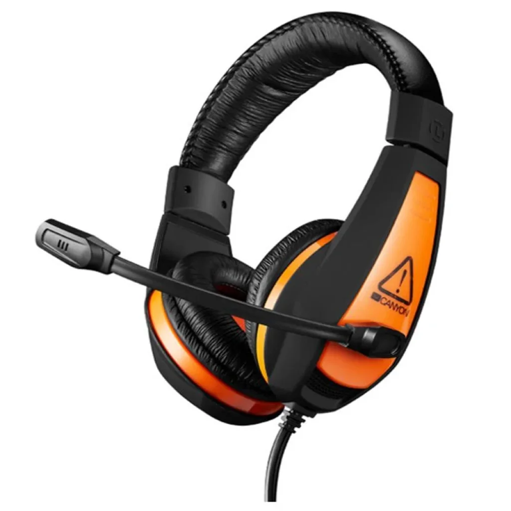 Навушники Canyon CND-SGHS1A Black/Orange UA