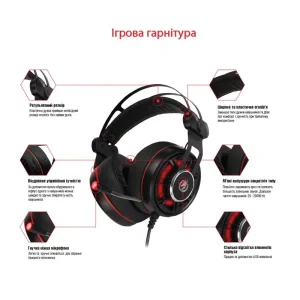 Гарнітура Piko PX4 Black (1283126489631) UA
