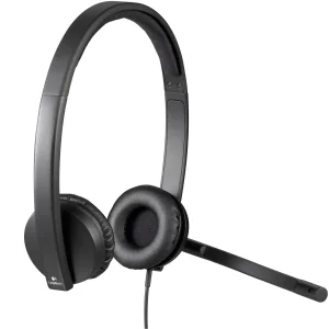 Гарнітура Logitech H570e Teams Stereo USB-A (981-001430) UA