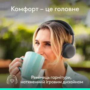 Bluetooth-гарнитура Logitech Zone Wireless 2 ES Graphite (981-001503) UA
