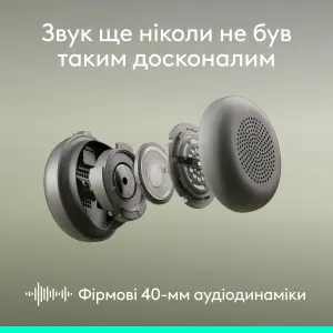 Bluetooth-гарнітура Logitech Zone Wireless 2 ES Off-White (981-001508) UA