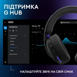 Гарнитура Logitech G325 Lightspeed Black (981-001524) UA