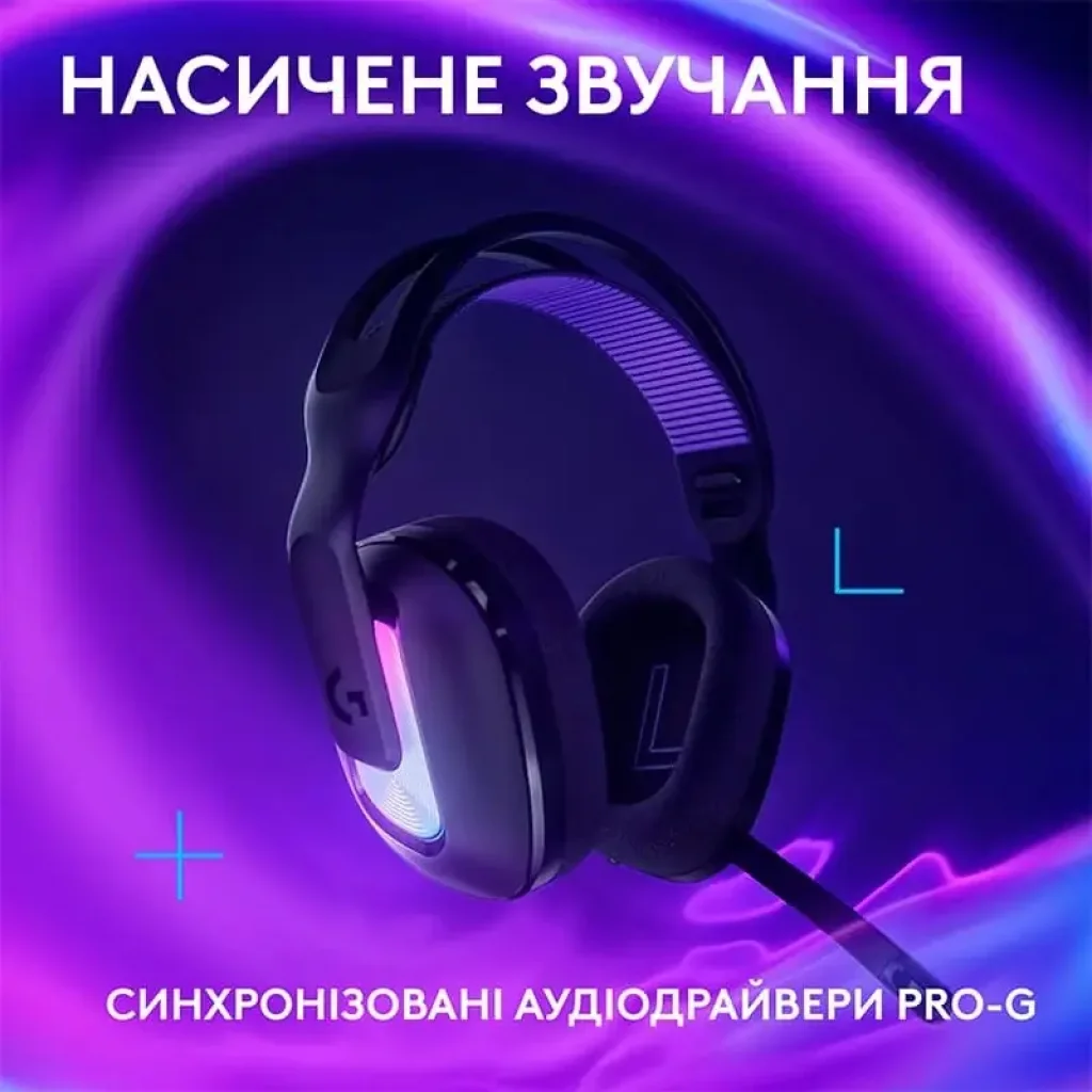 Гарнитура Logitech G522 LightSpeed Wireless Gaming Headset Black (981-001544) UA