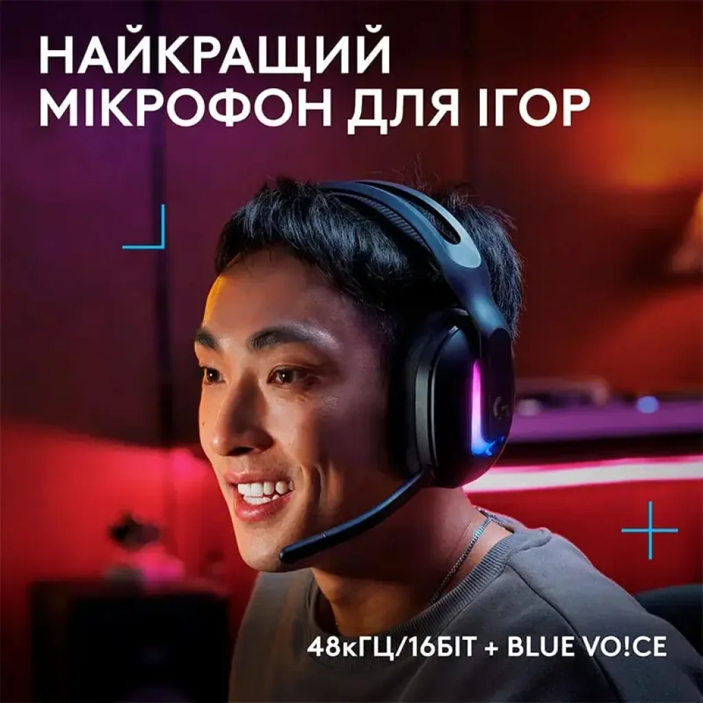 Гарнитура Logitech G522 LightSpeed Wireless Gaming Headset Black (981-001544) UA