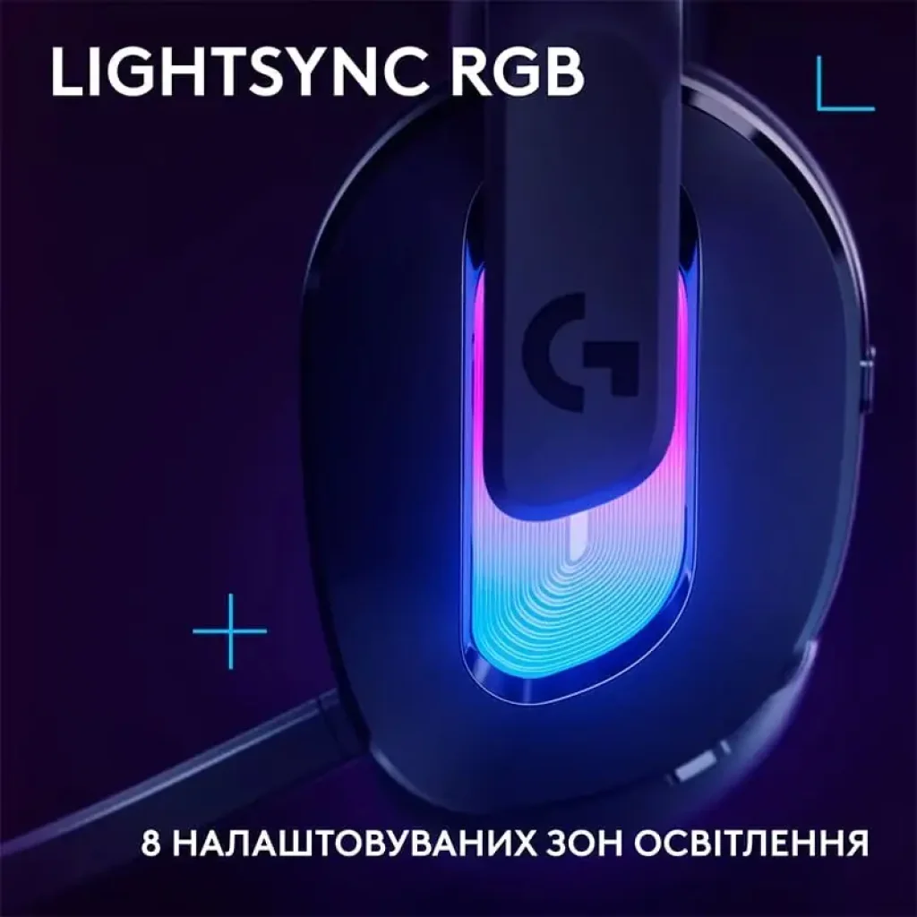 Гарнитура Logitech G522 LightSpeed Wireless Gaming Headset Black (981-001544) UA
