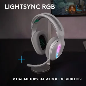 Гарнитура Logitech G522 LightSpeed Wireless Gaming Headset White (981-001550) UA
