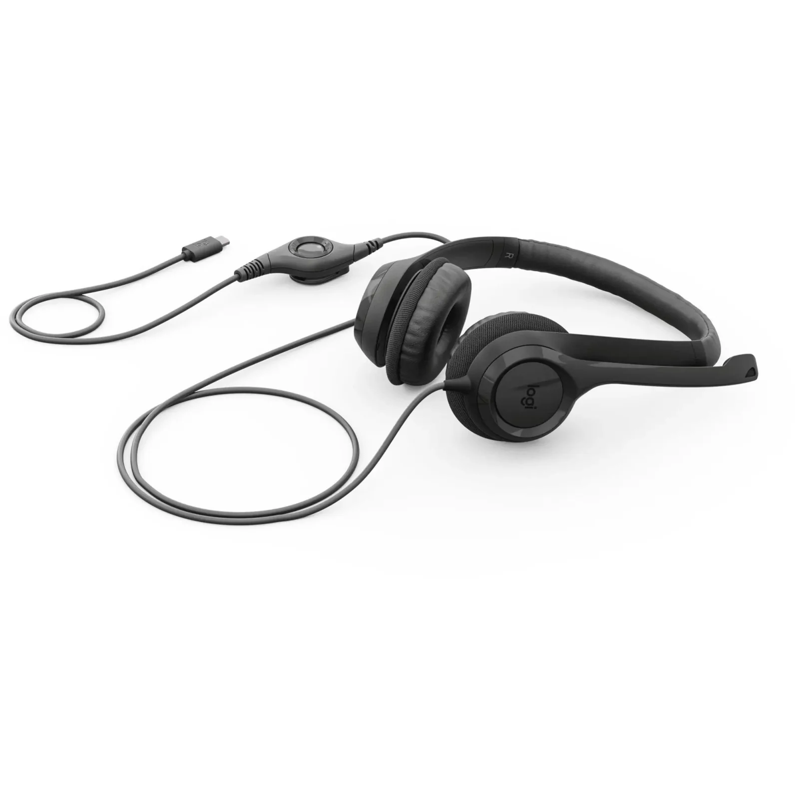 Гарнитура Logitech H390 USB-C Midnight Black (981-001576) UA