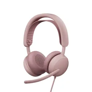 Гарнітура Logitech Zone Wired 2 USB Rose (981-001620) UA