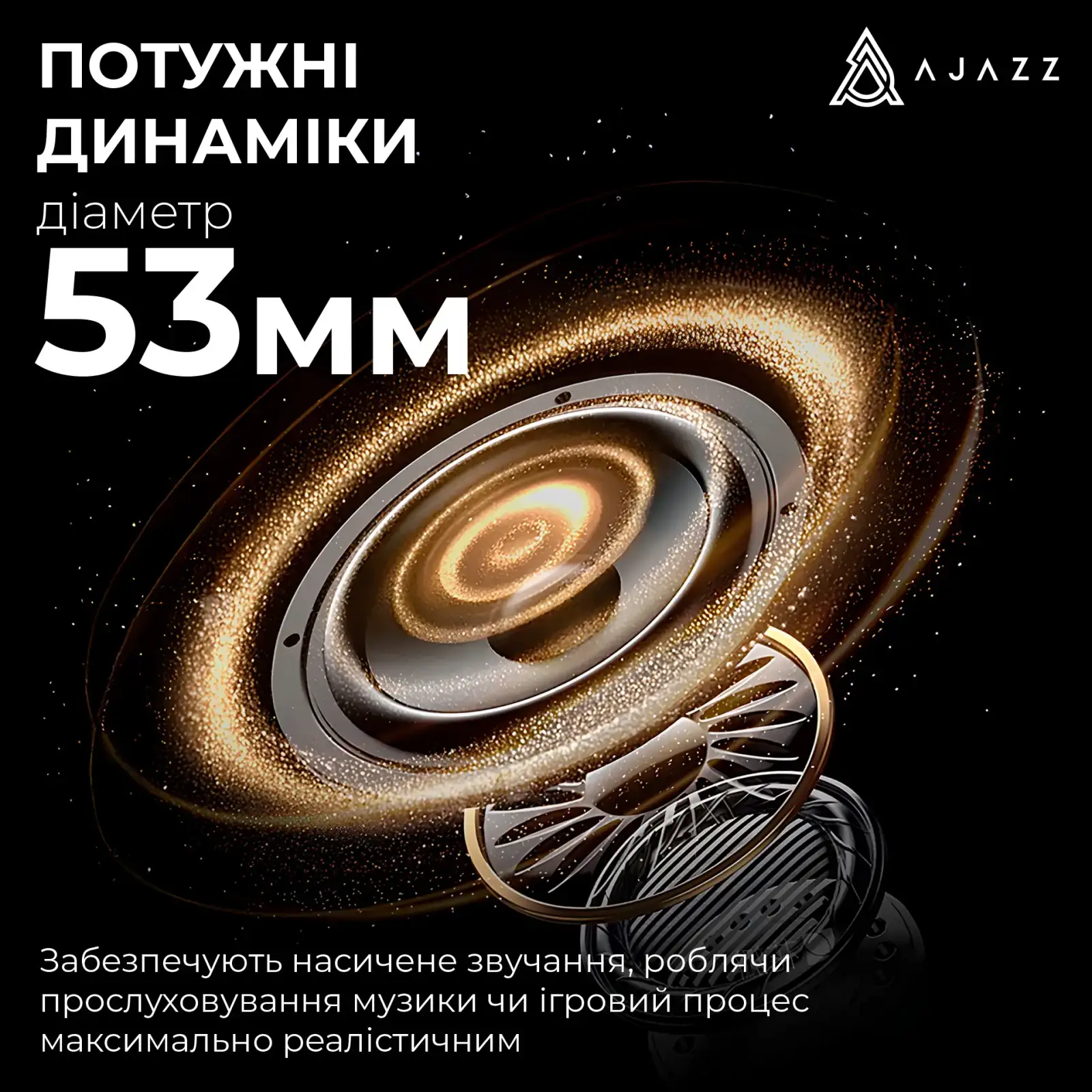 Bluetooth-гарнітура Ajazz AHM08 MAX 3-Mode Grey (AHM08-MAX-GW) UA