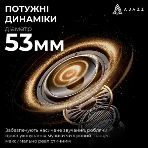 Bluetooth-гарнітура Ajazz AHM08 MAX 3-Mode Grey (AHM08-MAX-GW) UA