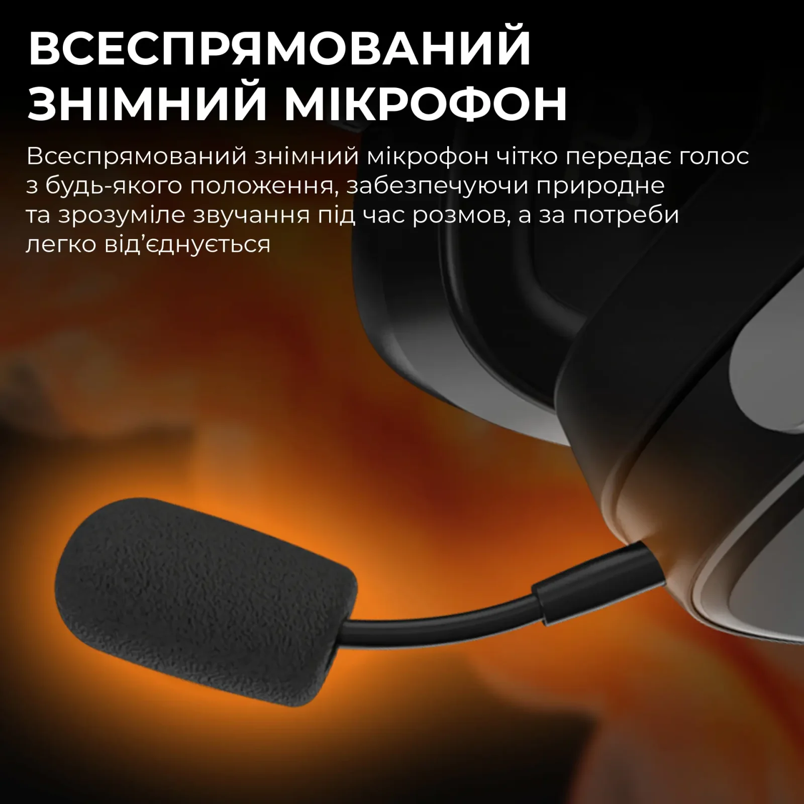 Bluetooth-гарнитура Ajazz AHM09 MAX 3-Mode Black (AHM09-MAX-BGY) UA