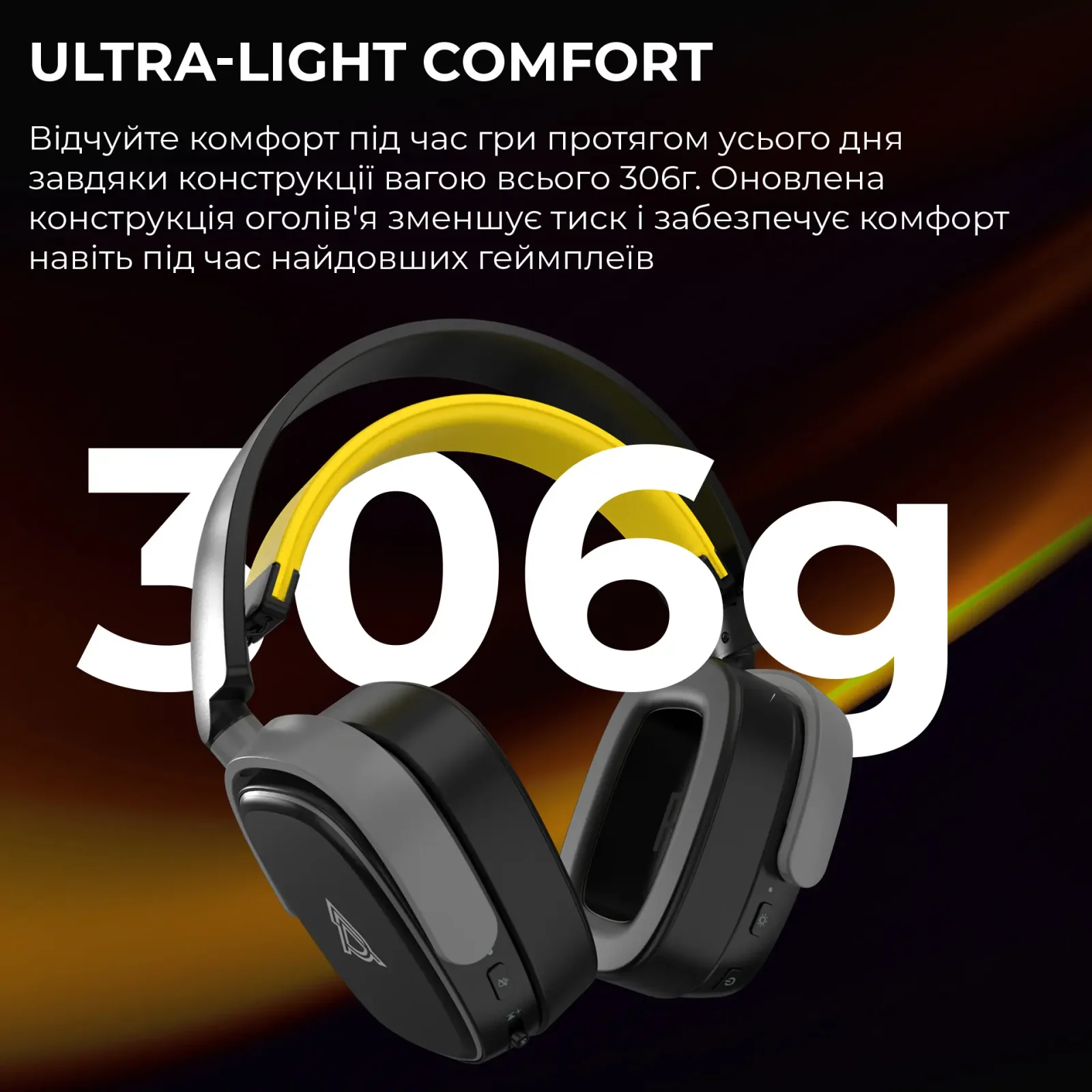 Bluetooth-гарнитура Ajazz AHM09 MAX 3-Mode Black (AHM09-MAX-BGY) UA