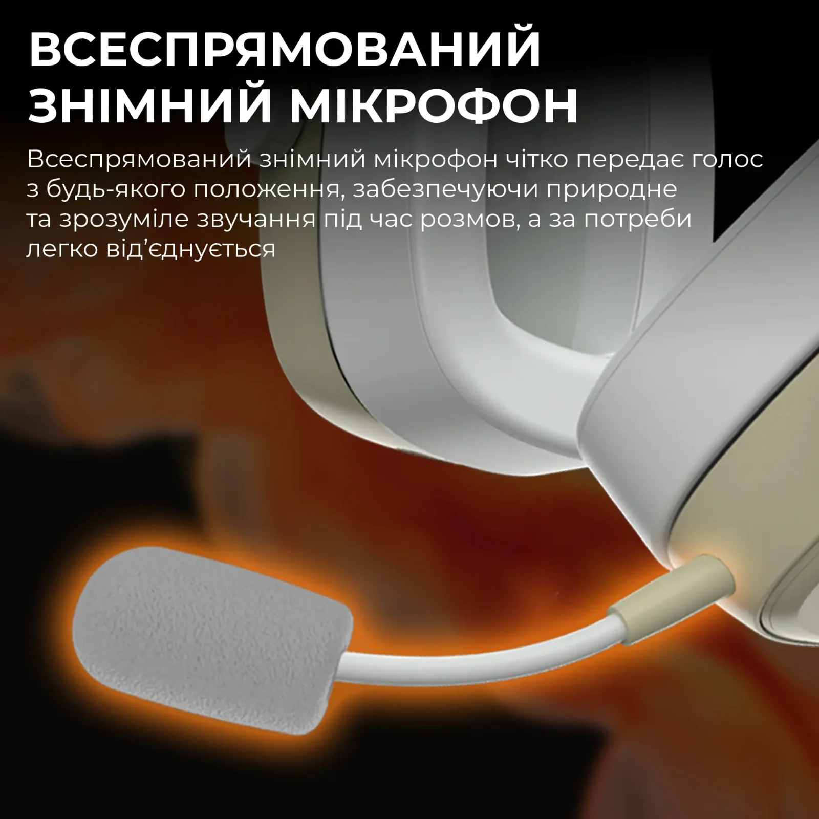 Bluetooth-гарнитура Ajazz AHM09 MAX 3-Mode Grey (AHM09-MAX-GW) UA