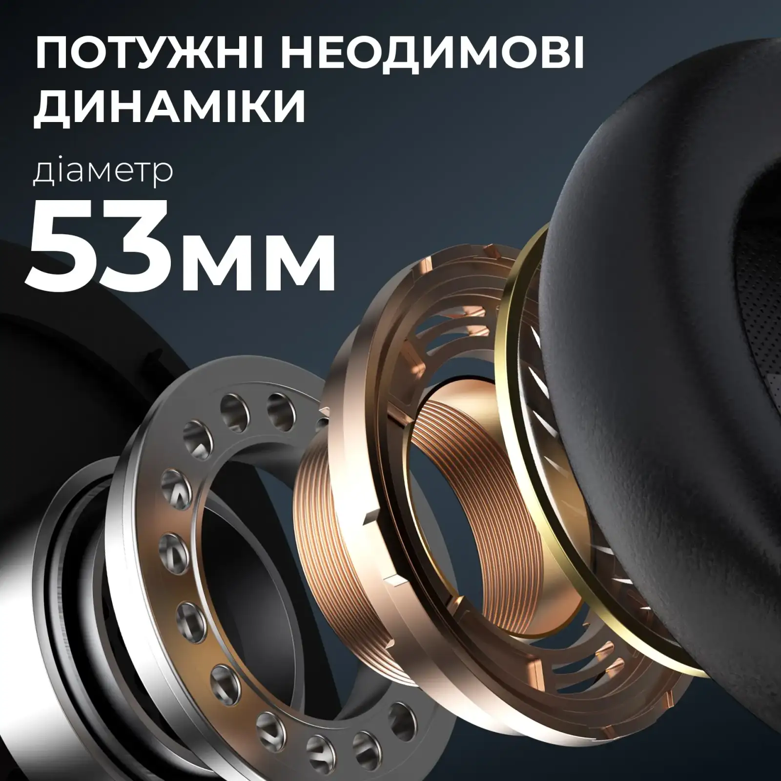 Гарнитура Ajazz AHW10 Black (AHW10-B) UA