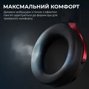 Гарнитура Ajazz AHW10 Black (AHW10-B) UA