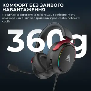 Гарнитура Ajazz AHW10 Black (AHW10-B) UA