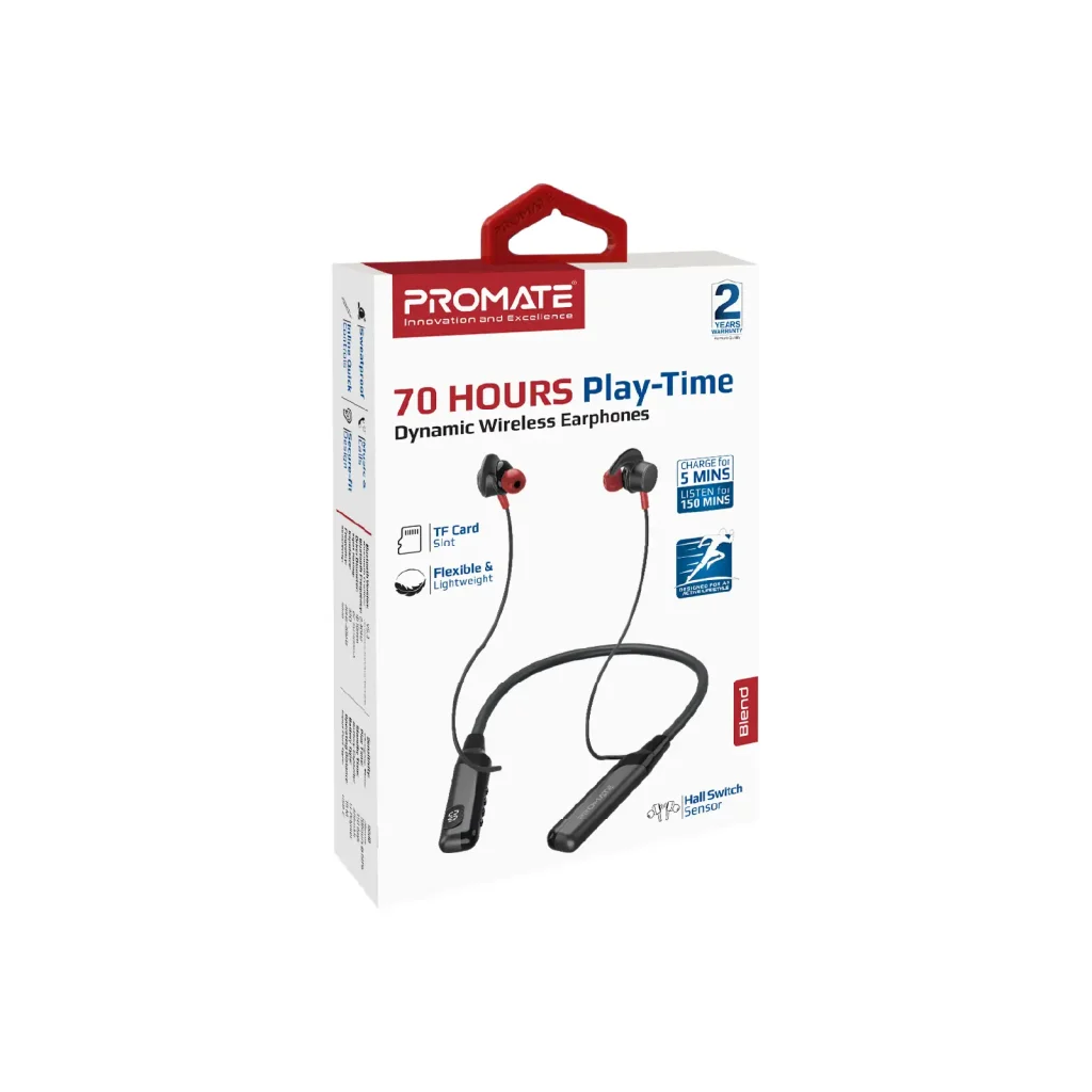 Bluetooth-гарнитура Promate Blend Black UA