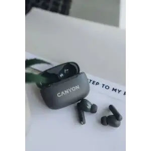 Bluetooth-гарнитура Canyon OnGo TWS-10 ANC ENC Black (CNS-TWS10BK) UA