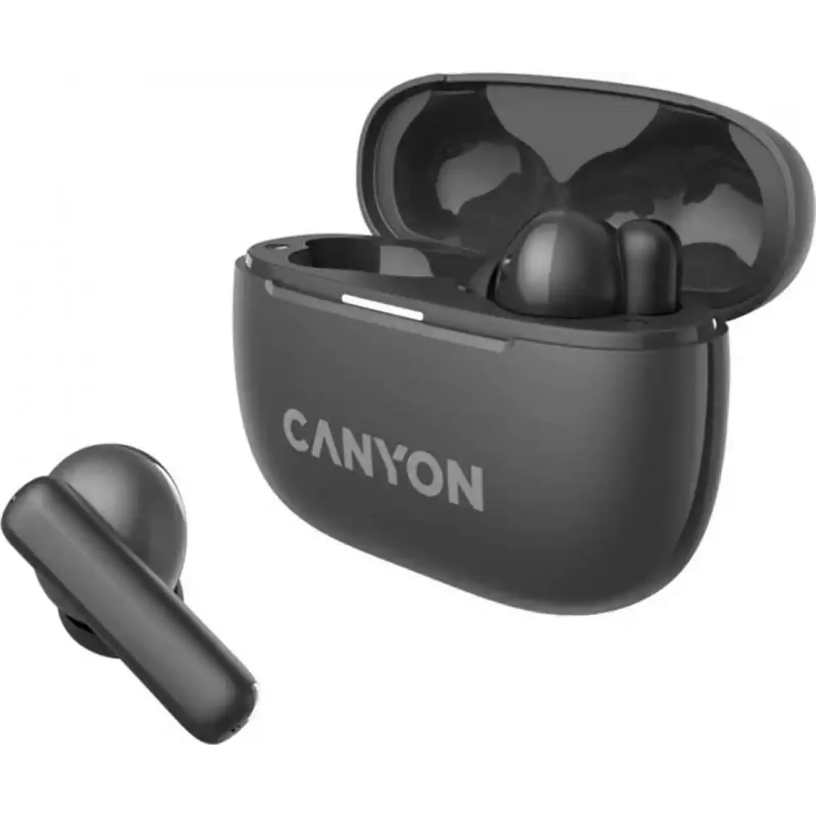 Bluetooth-гарнитура Canyon OnGo TWS-10 ANC ENC Black (CNS-TWS10BK) UA