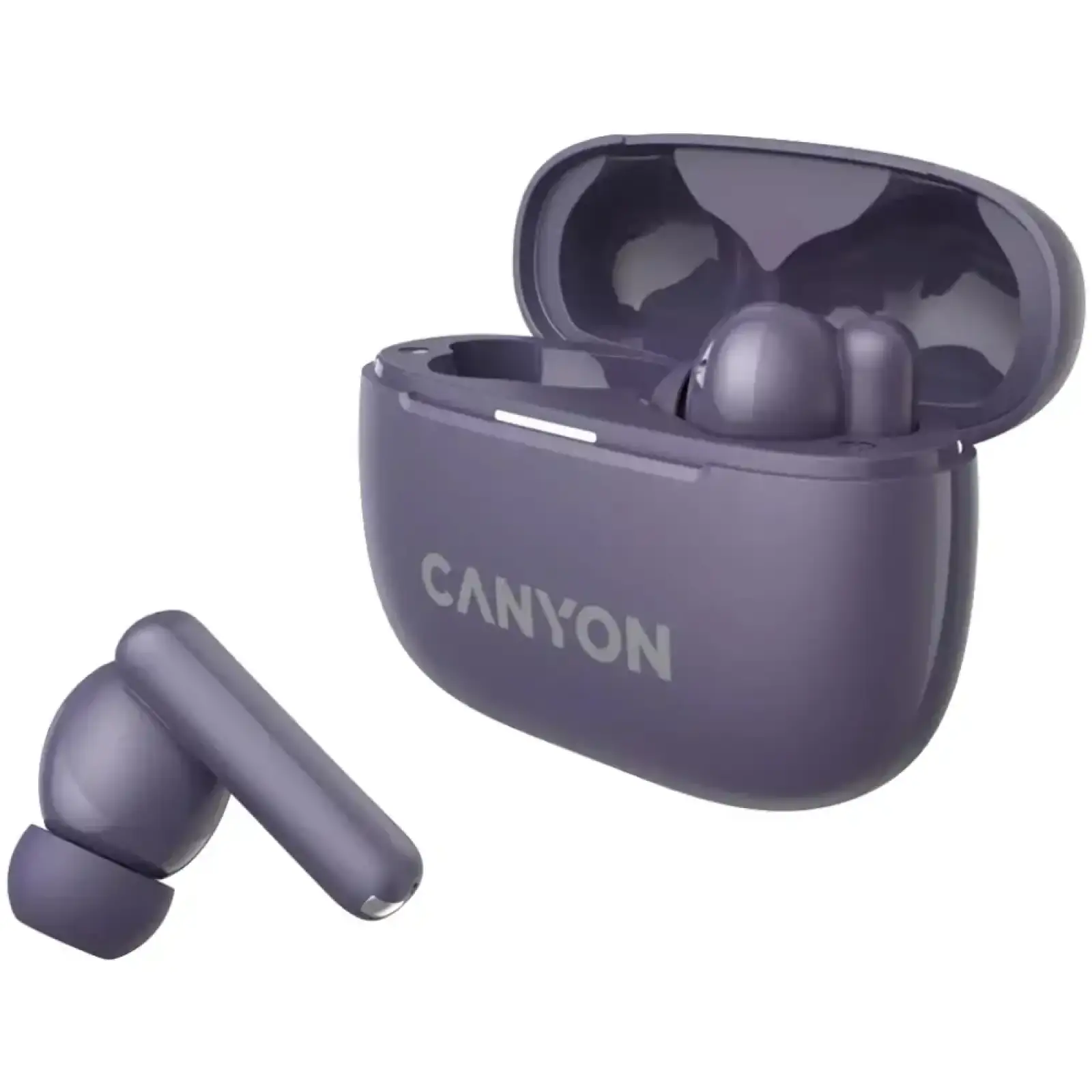 Bluetooth-гарнитура Canyon OnGo TWS-10 ANC ENC Purple (CNS-TWS10PL) UA