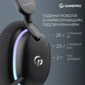Гарнитура GamePro Asgard Bragi Black (HSW250B) UA