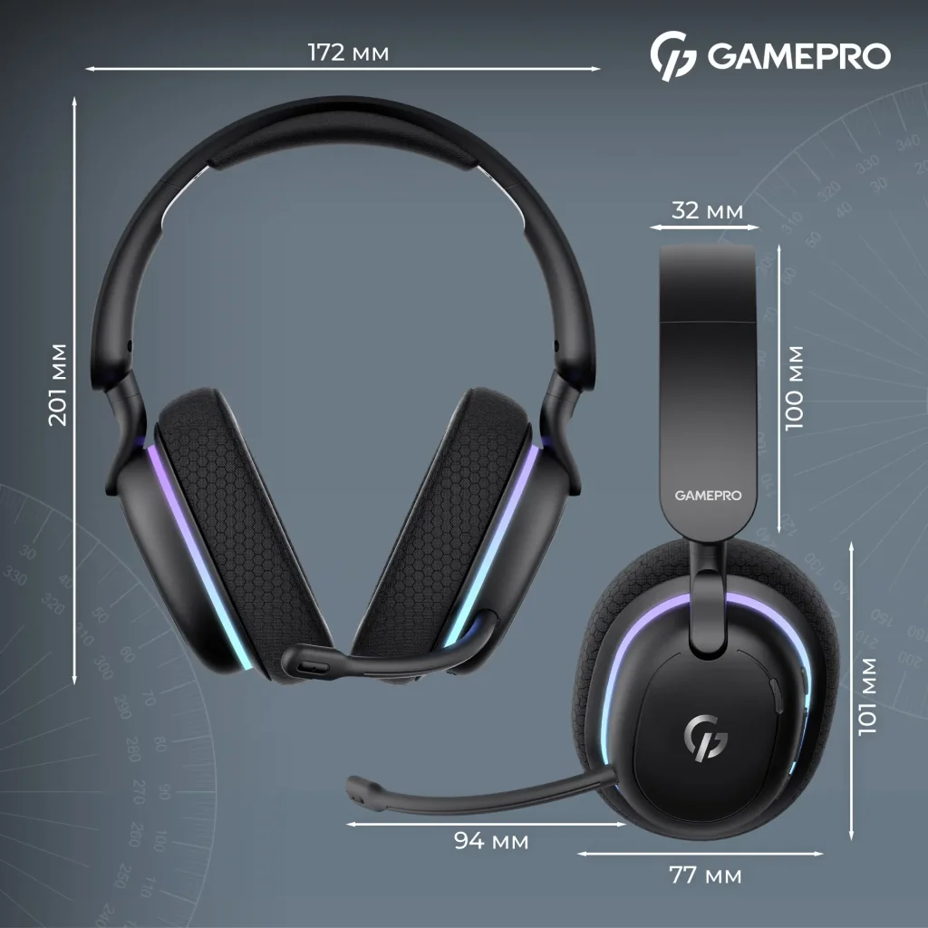 Гарнитура GamePro Asgard Bragi Black (HSW250B) UA