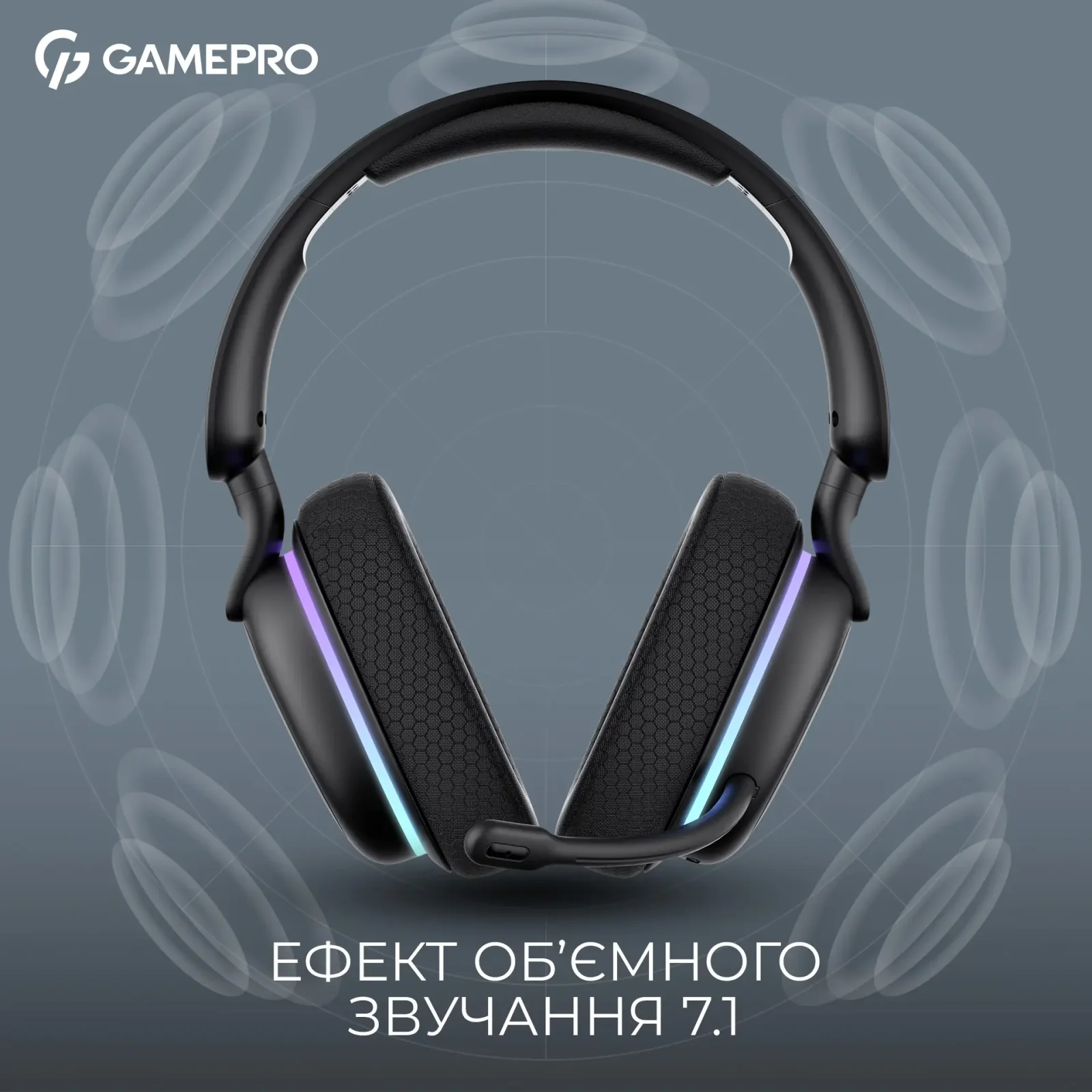 Гарнитура GamePro Asgard Bragi Black (HSW250B) UA