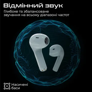 Bluetooth-гарнітура HiFuture FlyBuds3 Blue UA