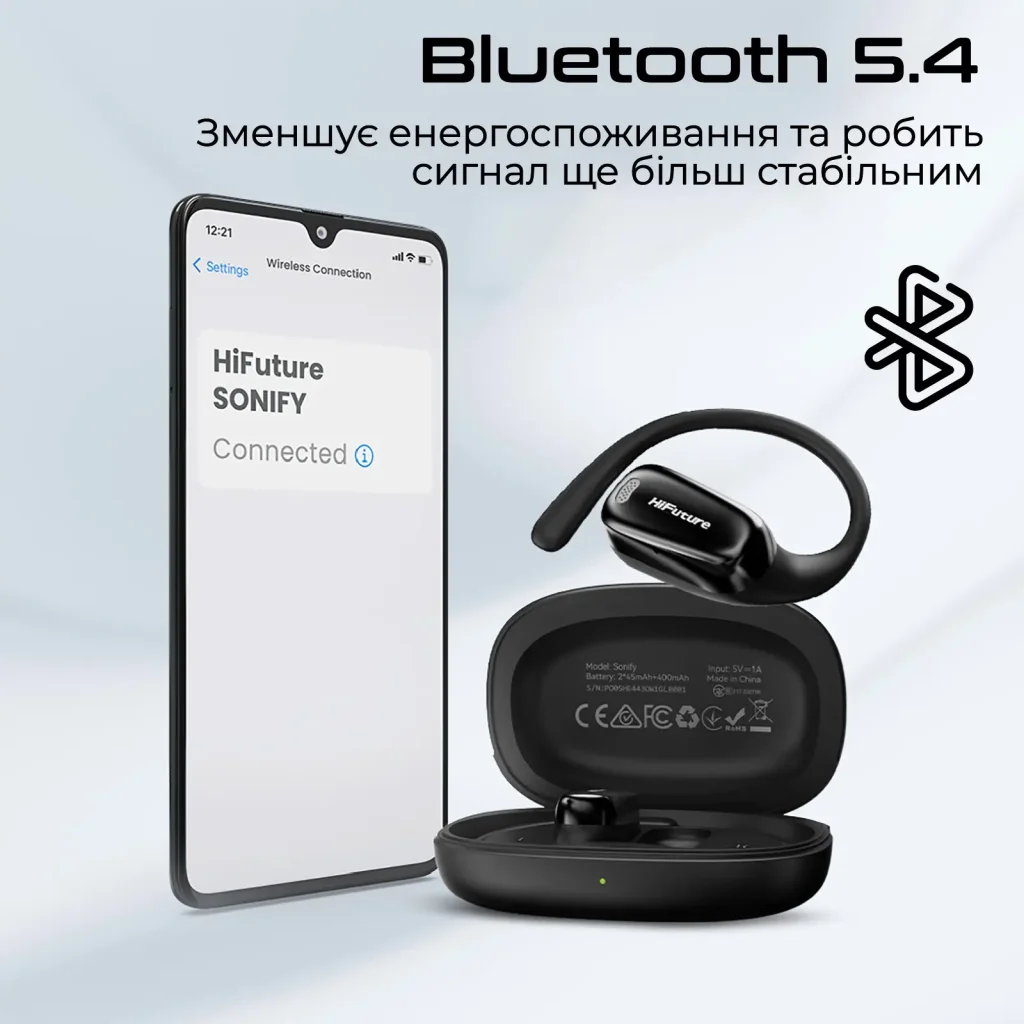 Bluetooth-гарнітура HiFuture Sonify Champagne UA