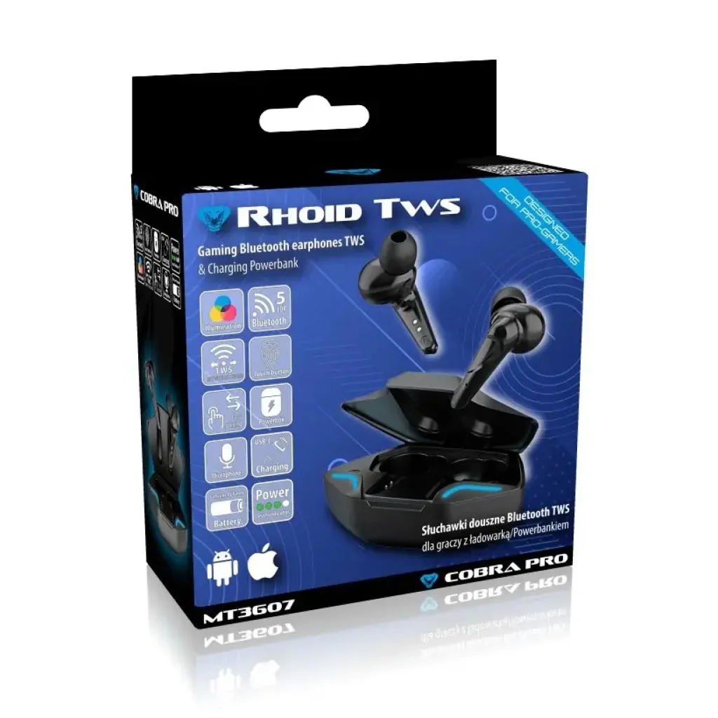 Bluetooth-гарнитура Media-Tech Cobra Pro Rhoid Black (MT3607) UA