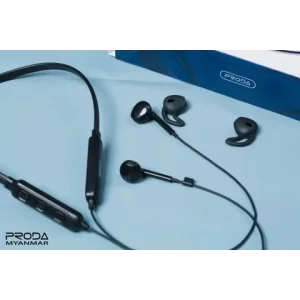 Bluetooth-гарнітура Proda Jazz Neckband Sports PD-BN700 Black (PD-BN700-BK) UA