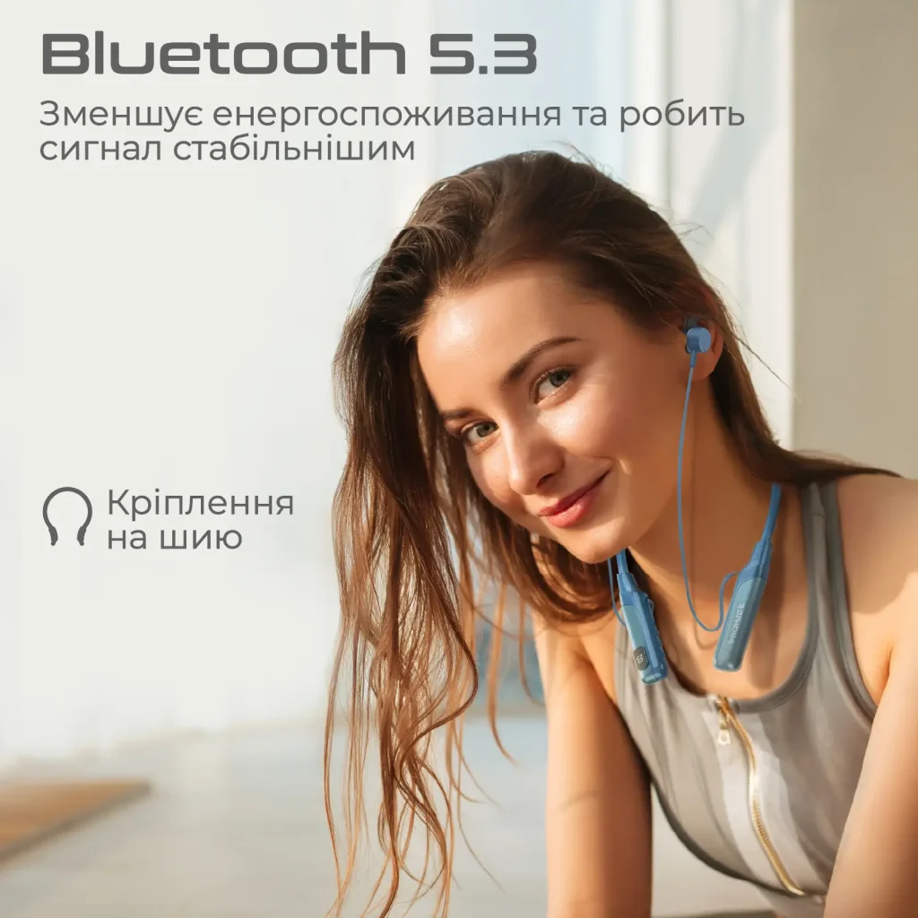 Bluetooth-гарнітура Promate Blend Blue UA