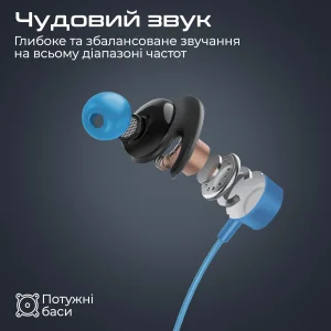 Bluetooth-гарнітура Promate Blend Blue UA