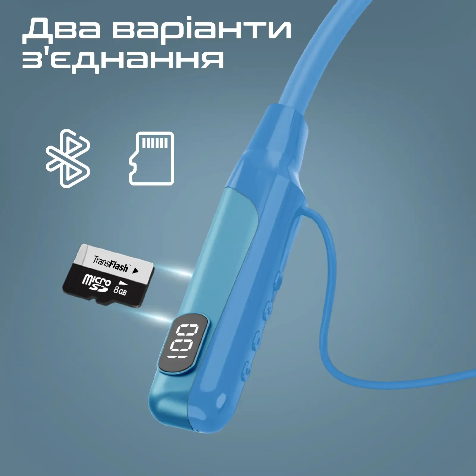 Bluetooth-гарнітура Promate Blend Blue UA