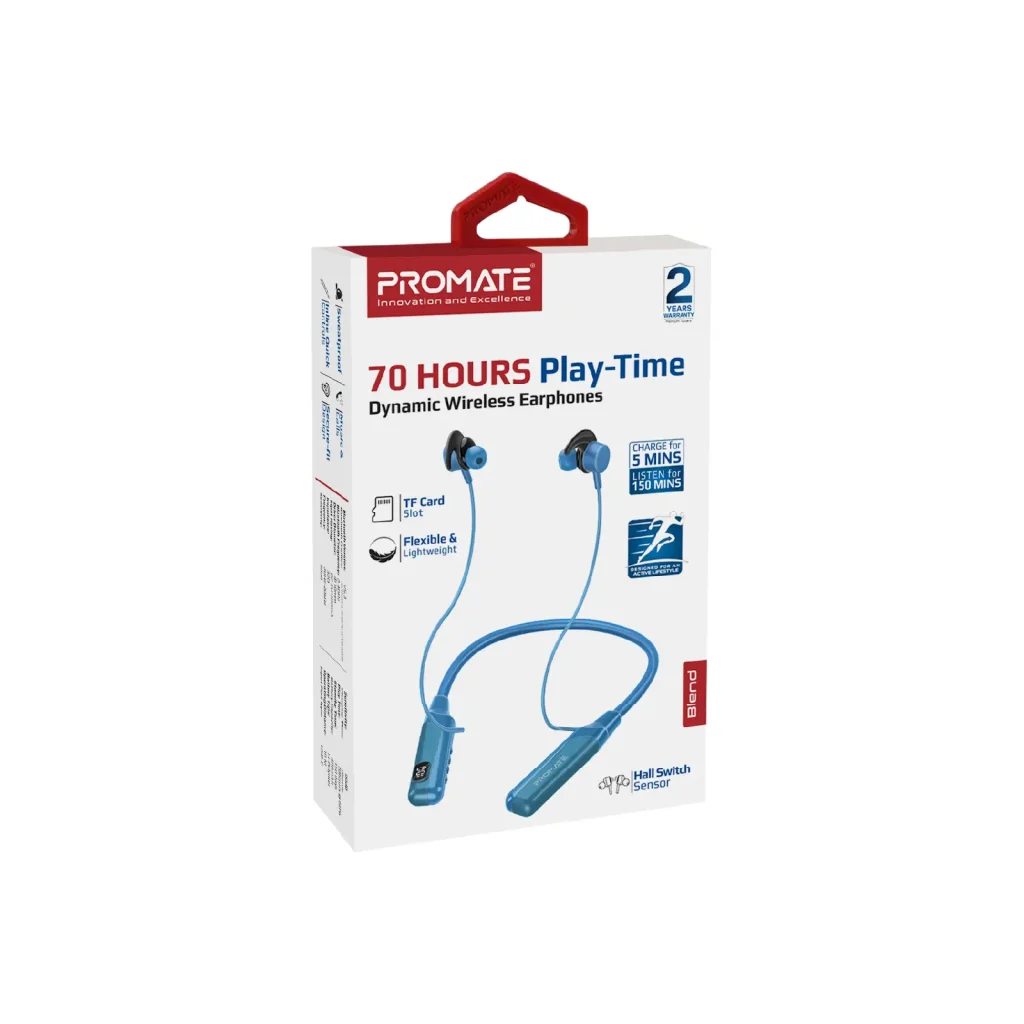 Bluetooth-гарнітура Promate Blend Blue UA